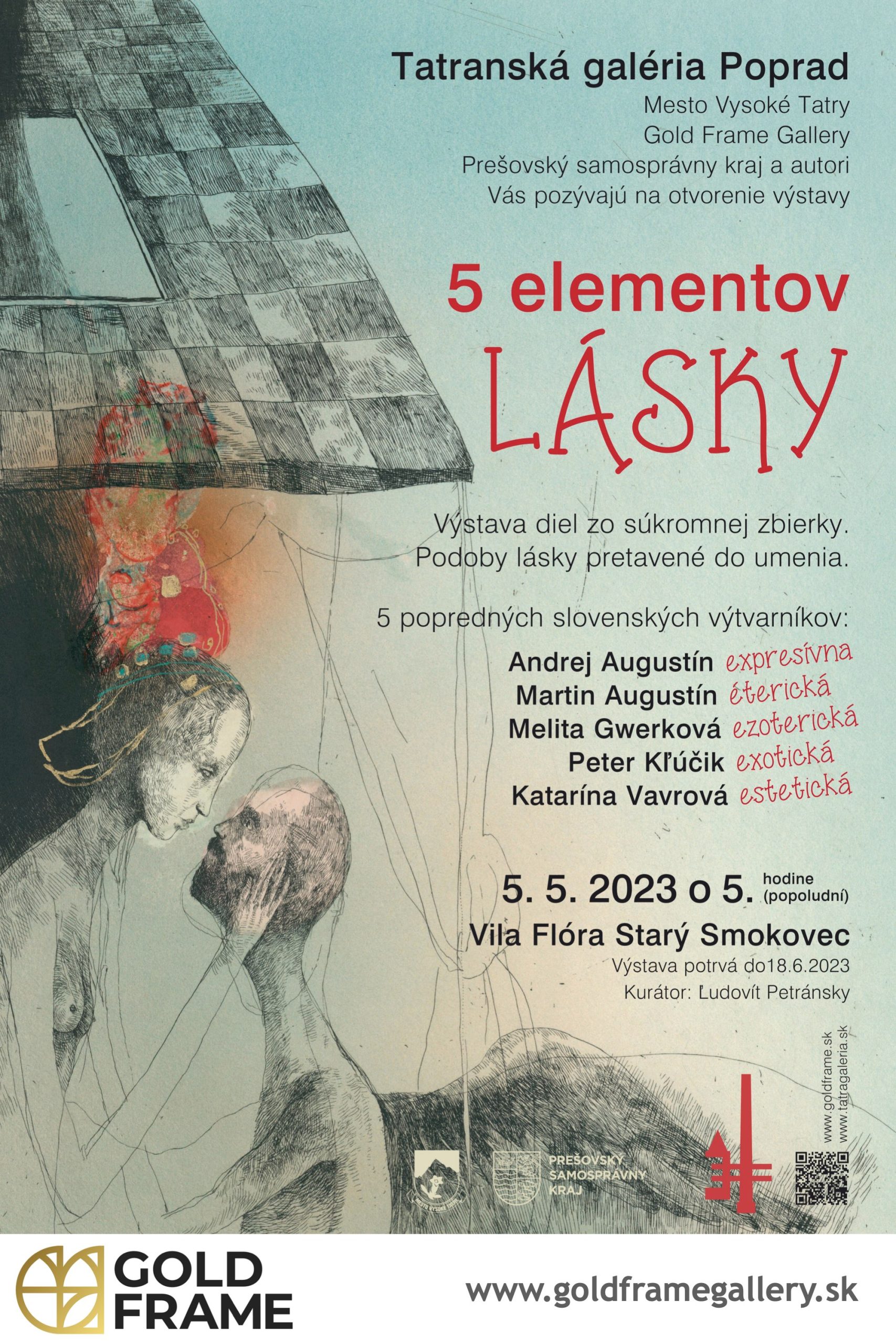 Výstava "5 elementov lásky"